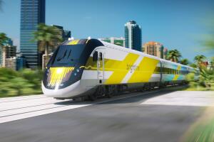 Comienza la construcción del tren Brightline