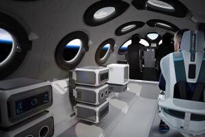 US Virgin Galactic Cabin