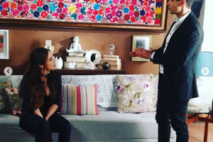 Camila Sodi asiste al casting para la telenovela 'Rubí'