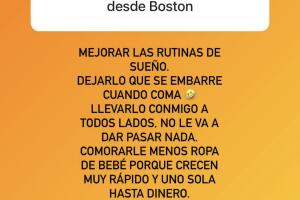 Francisca tiene claras las cosas y situaciones que no hará cuando nazca su hijo Franco.