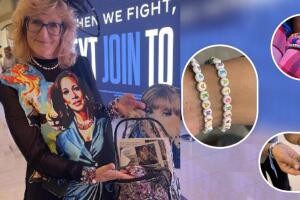 Pulseras Taylor Swift Kamala Harris Convención Demócrata 2024