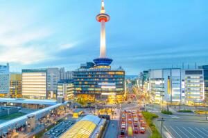 cityscape of kyoto