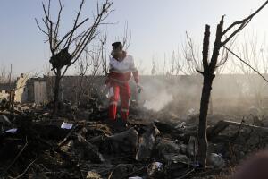APTOPIX Iran Plane Crash