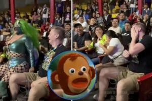 Sadika reaccionó rápido después de que uno de los espectadores le faltara al respeto