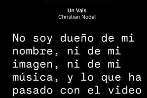 Comunicado de Nodal sobre su nuevo video "Un Vals"