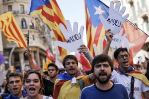 SPAIN-CATALONIA-POLITICS-INDEPENDENCE-STUDENTS