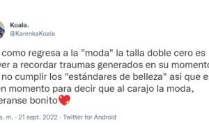 Así reaccionaron los internautas a los rumores sobre el regreso de la talla doble cero como tendencia