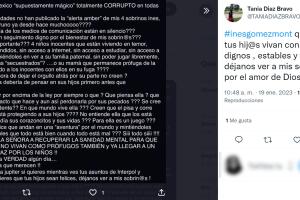 Tania Díaz Bravo, excuñada de Inés Gómez Mont