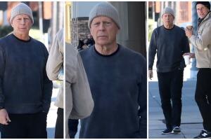 Bruce Willis captado por primera vez tras diagnóstico de demencia frontotemporal