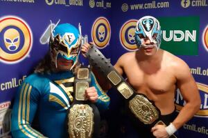 Atlantis junior y Flyer campeones de parejas del CMLL