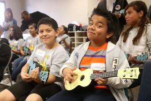 NAMM Foundation Day of Service at Orange Grove Elementary School