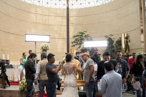 Detrás de cámaras boda Maia y Federico