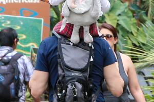 Jeremy Renner y su hijita Ava