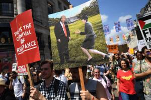 Londres protesta Trump