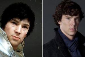 Comparación entre personaje y realidad