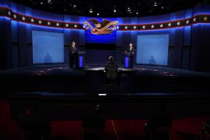 Joe Biden, Donald Trump, Chris Wallace