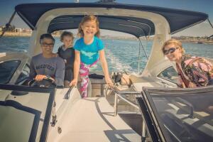 Jaime Camil y sus hijos