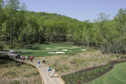 UNITED STATES - APRIL 28: Course scenic during the second round of the BMW Charity Pro-Am at The Cliffs held on The Cliffs at Keowee Vineyards course in Greenville, South Carolina, on April 28, 2006. (Photo by S. Badz/Getty Images)