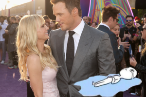Chris Pratt y Anna Faris