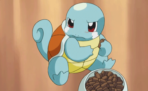 Squirtle enojado