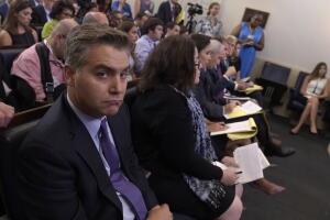 Jim Acosta de CNN en una foto de archivo.