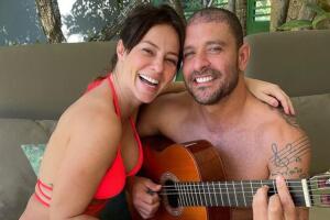Paolla Oliveira e Diogo Nogueira