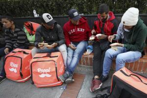 Colombia Venezuelan Delivery Workers