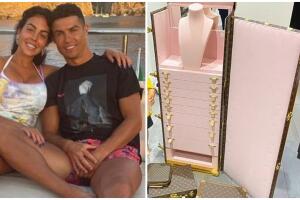 Cristiano le regala un costoso joyero a su pareja Georgina Rodríguez
