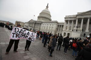 Desde hace varios años los dreamers exigen que el Congreso resuelva el limbo migratorio en el que se encuentran.