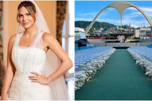 Carol Sampaio teve casamento luxuoso no Rio de Janeiro