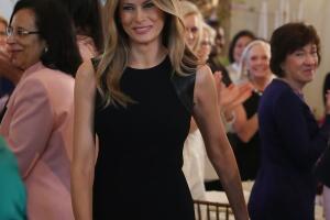 First Lady Melania Trump Hosts Lunch At White House On International Women's Day