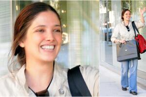 Adela Noriega fue captada en Beverly Hills en 2009.