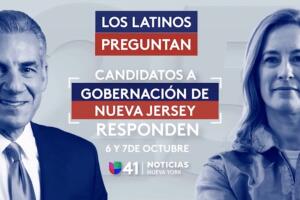 Sigue los foros con los aspirantes a la gubernatura de Nueva Jersey a través de Univision 41