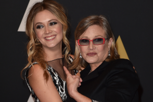 Carrie Fisher y Billie Lourd