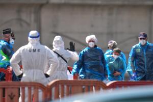 APTOPIX Spain Hantavirus Ship