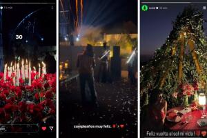 Así celebró a Cazzu en 2023.