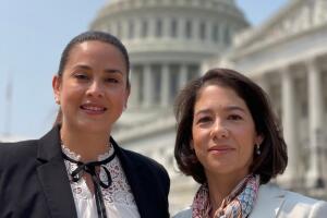 Berta Valle y Vicky Cardenas