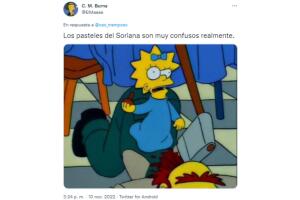 Reacciones al pastel viral de Lisa Simpson