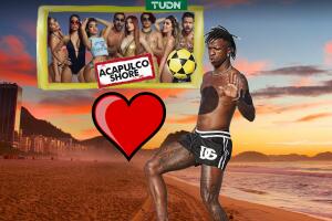 Vinícius Júnior y Dania Méndez