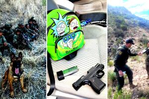 Arrestos de indocumentados en la frontera de Arizona durante el verano. 