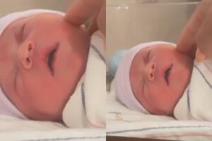 El hijo de Francisca nació el domingo 11 de febrero.