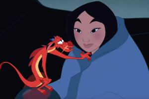 Mushu y Mulan