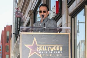 Marc Anthony brindó discurso de aceptación.