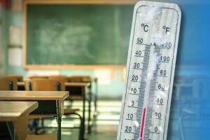 Debido al frío, suspendieron clases en Detroit. 