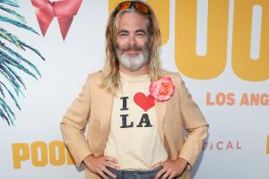 Chris Pine en la premiere de 'Poolman'