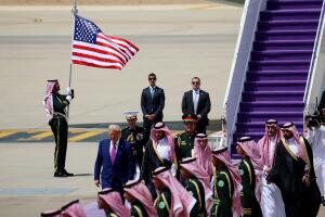 President Trump Makes First Middle East Trip Of His Second Term