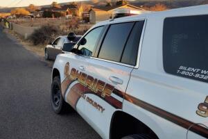 Vehículo del sheriff del condado Yavapai en Arizona. 