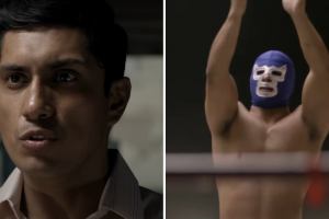Tenoch Huerta en la serie 'Blue Demon'