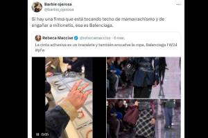 Pulsera de la colección otoño/invierno de 2024 de Balenciaga causa polémica.