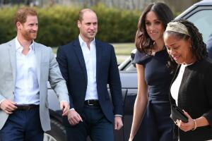 príncipe Harry, príncipe William, Meghan Markle, Doria Ragland